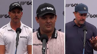 Phil Mickelson, Patrick Reed, Henrik Stenson, & Charles Howell REACT to LIV Golf Round 1