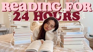 reading as many books as possible IN 24 HOURS… ⏱️☁️📖 *spoiler free reading vlog*