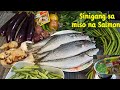 Easy way Salmon Sinigang | Fish soup salmon Sinigang | Sabaw pa lang ubos pati kanin lamig