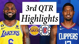 Los Angles Lakers vs. Los Angeles Clippers Full Highlights 3rd QTR | Jan 24 | 2022-2023 NBA Season