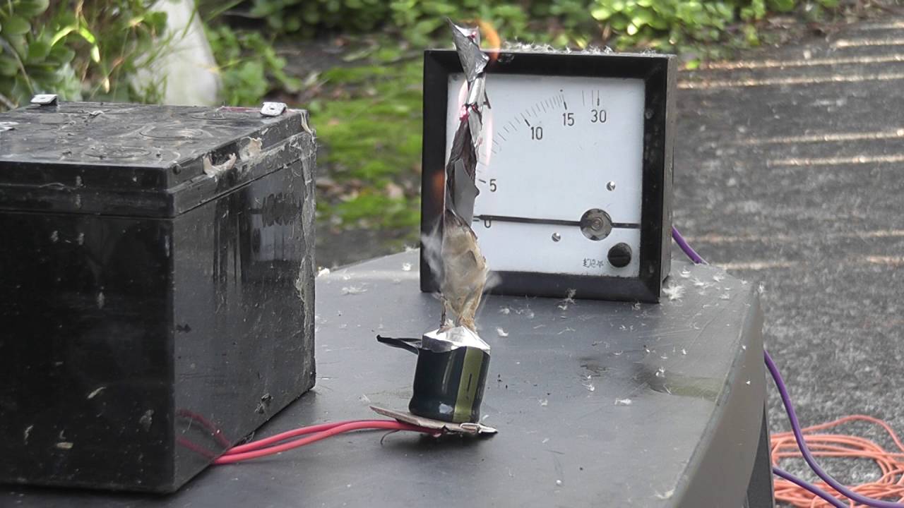 Blowing Up Electrolytic Capacitors At John Heidt Blog