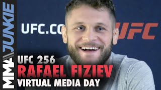 Rafael Fiziev feels a 'nice pressure' before PPV debut | UFC 256 full interview