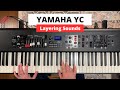 Yamaha YC88 - Building a Piano and Synth Pad Layered Sound