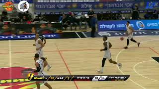Joe Ragland Assists in Hapoel Eilat vs. Bnei Herzliya