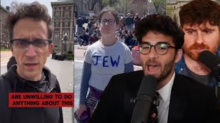 Zionist School Protest Hogwatch | Hasanabi reacts Ft ​LolOverruled