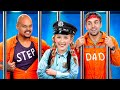 Dad vs Stepdad in Jail! How to Escape from Prison! If My Dad Runs a Prison!