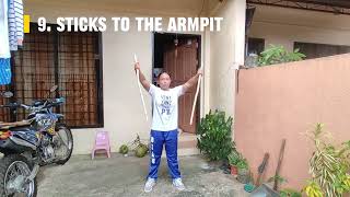 20 Basic Arnis Sticks Exercises