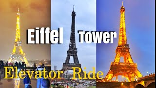 Eiffel Tower Paris Elevator ride