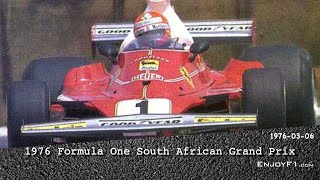 1976 F1 South African Grand Prix Line Racing