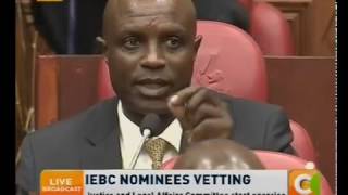 IEBC nominee vetting : Chebukati Wafula