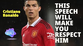 THIS SPEECH WILL MAKE YOU RESPECT HIM – Cristiano Ronaldo Motivation | Best Motivational Speech