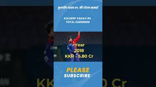 Kuldeep Yadav IPL Earnings|#shorts #rohitsharma   #indiancricket #cricket