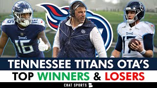 Tennessee Titans OTAs Winners & Losers Ft. Treylon Burks, Tyjae Spears, Will Levis + Ryan Tannehill