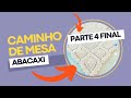 caminho de mesa em crochê - abacaxi parte 4 FINAL