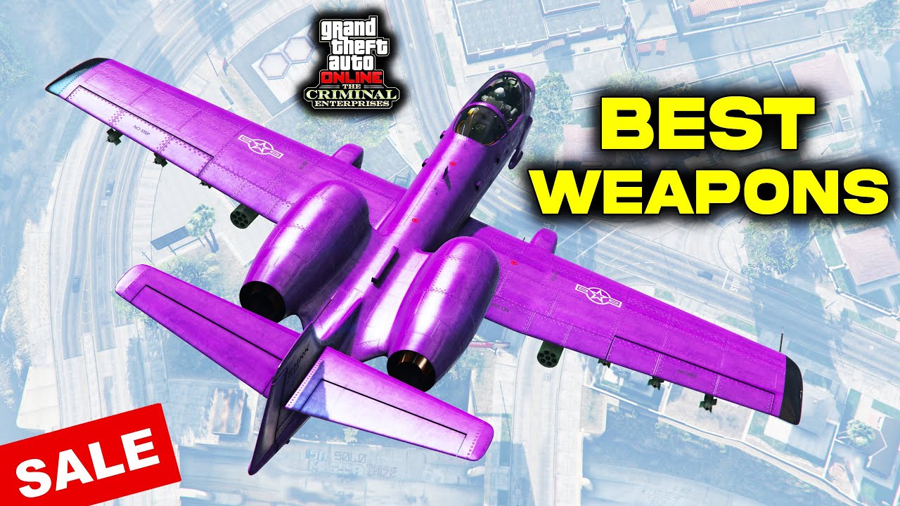 Best Weaponized PLANE In GTA 5 Online | B-11 Strikeforce Review ...