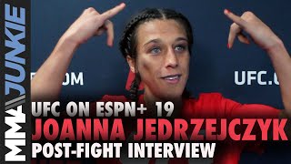 UFC Tampa: Joanna Jedrzejczyk post fight interview