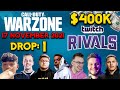 WARZONE $400K Twitch Rivals World Series of Warzone Tournaments / DROP: 1