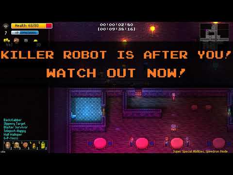 Streets of Rogue – Speedrun – Any% Seeded Super Special Abilities – 14:01 – Werewolf