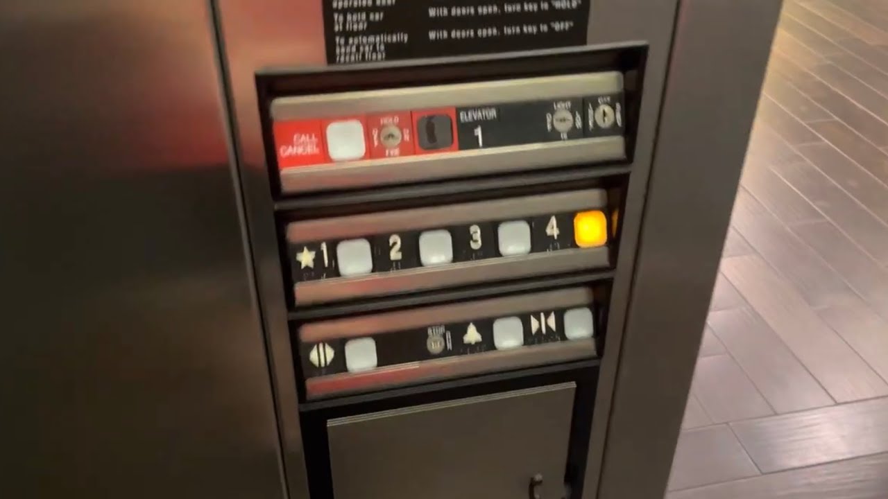 Dover Miami Hydraulic Elevator The Holiday Inn West St Pete Fl Youtube