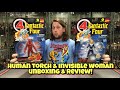 Invisible Woman & Human Torch Fantastic Four Marvel Legends Unboxing & Review!