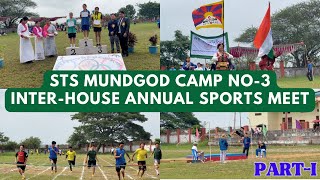 STS Mundgod Camp No-3 Inter-House Sports Meet 2023 Part-I #sports #tibetanvlogger #tibetanyoutuber