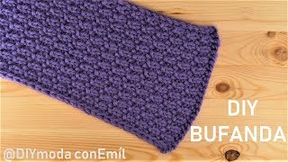 How to knit a scarff