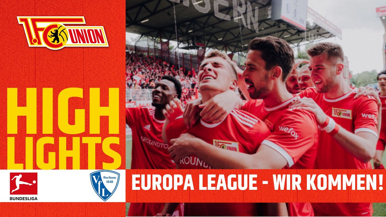 "Unglaublich!" 1. FC Union Berlin - VfL Bochum 3:2 | Bundesliga ...