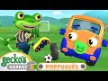 Partida justa de Futebol! | Garagem do Gecko em Português | Desenhos Animados