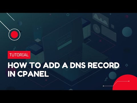 How to Add a DNS Record in cPanel Hosting Tutorial