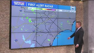 FIRST ALERT: Few showers around, spring-like warmth returns