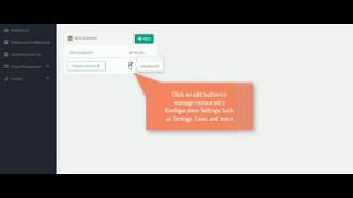 Basic Configuration settings in Restolabs