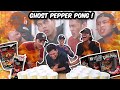 GHOST PEPPER PONG CHALLENGE !!! w/ Muhsin Yusni & Bros *PEDAS sampai PENGSAN ?!*😱