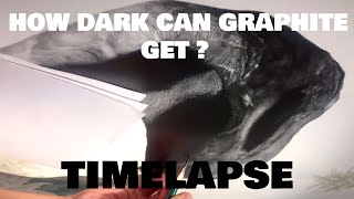 Drawing a Hyper Realism Artwork: Making the Black-est Part with Graphite!