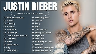 Justin Bieber - Greatest Hits Full Album - Best Songs Collection 2023