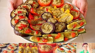 BAKED ZUCCHINI, PEPPERS AND EGGPLANT GRATIN - Homemade by Benedetta