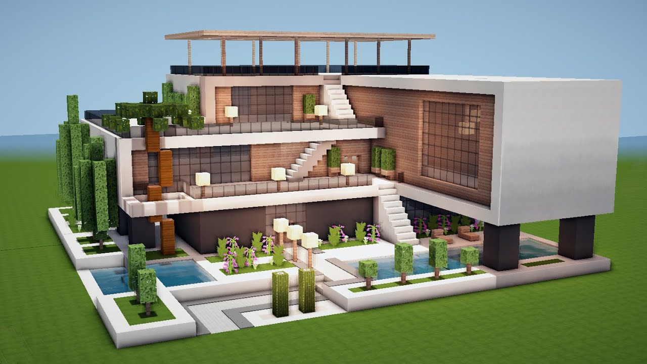 45 Nett Fotos Minecraft Haus Anleitung In Minecraft Hauser Bauen