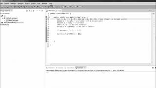 Java Beginner programming tutorial 3 (Mathematical Operators)