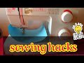 حيل للخياطه sewing hacksستسهل عليك الخياطه كثيرا(الجزء الاول)