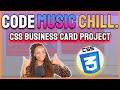 👩🏽‍💻 CSS Business Card | CSS Challenge (MDN) | #100DaysofCode