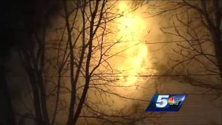 Fire burns up Plattsburgh home