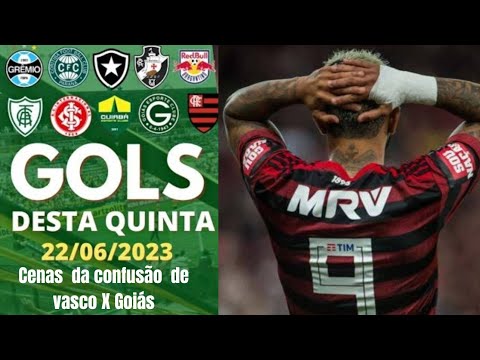 TODOS OS GOLS DO BRASILEIRÃO DESTA QUINTA-FEIRA 22/06/23 , GOLS DA ...