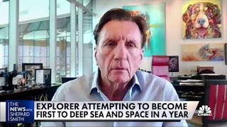 Explorer attempts to become first to go to deep sea and space in a year