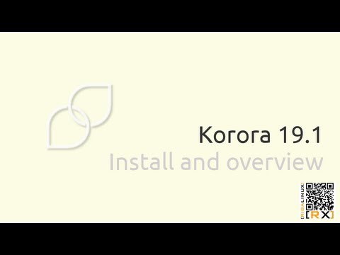 Korora 19.1 Install and overview | "just works"