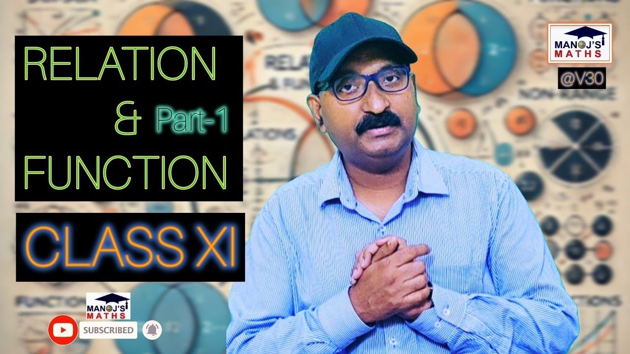 Relation Function Part 01 Class Xi Jee Youtube