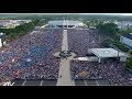 Arrivée du Pape François à Fatima et visite de la Capelinha