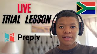 My Preply Trial Lesson Part 1