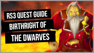 RS3: Birthright of the Dwarves Quest Guide - Ironman Friendly - RuneScape 3