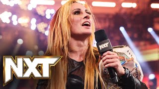 Becky Lynch thanks the NXT Universe after her title win: NXT exclusive, Sept. 12, 2023