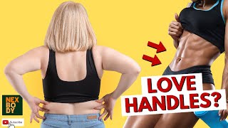 How to get rid of love handles at home with easy workouts! [LOSE BELLY FAT]
