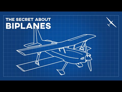 Why do biplanes have 2 wings?